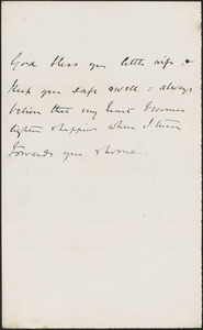 [John Biddulph Martin] autograph note to Victoria Woodhull Martin, approximately 1883-1897