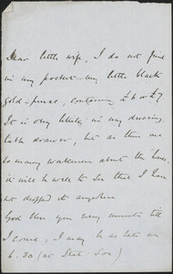 [John Biddulph Martin] autograph note to [Victoria Woodhull Martin], approximately 1883-1897