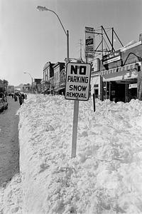 No parking snow emergency