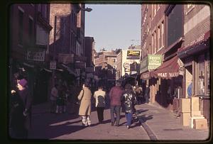 Salem Street from near Cross Street Boston