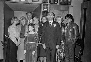 State rep Richard Voke, family and supporters