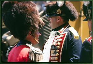 Boston June 1999 - participants in the annual Ancient and Honorable Artillery parade