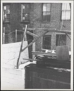 Backyard fence, Boston