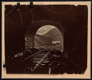 Hoosac Tunnel looking out the east entrance