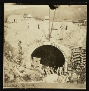 Hoosac Tunnel and surroundings. West end