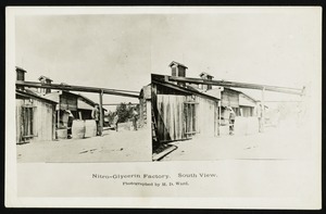 Hoosac Tunnel and surroundings. Nitrogylcerine factory. South view