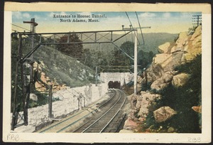 Entrance to Hoosac Tunnel, North Adams, Mass.