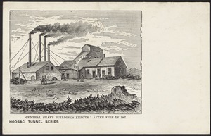 Central shaft buildings erected after fire in 1867.
