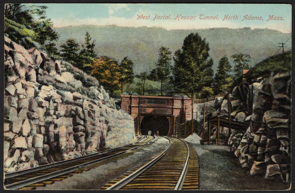 West portal, Hoosac Tunnel, North Adams, Mass.