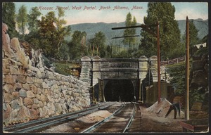 Hoosac Tunnel, west portal, North Adams, Mass.
