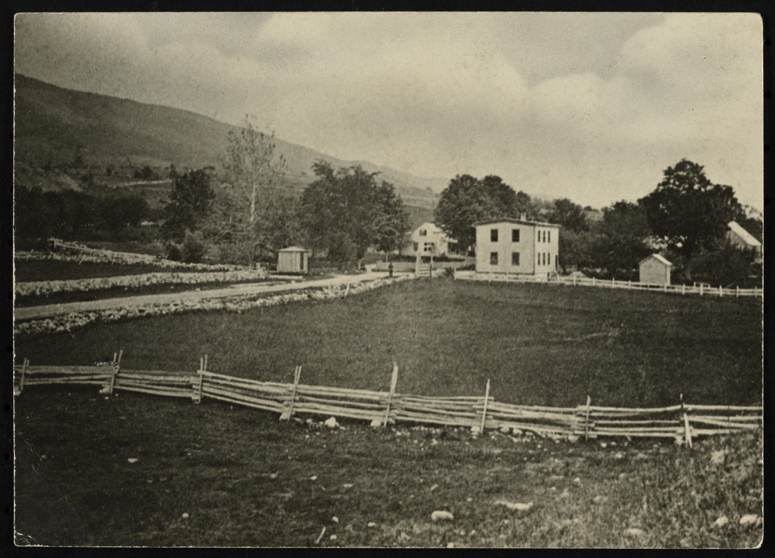 Hoosac Tunnel, its surroundings, workers, and machinery