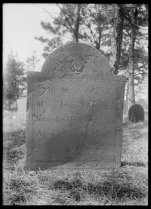 Jethro Athearn, d. 1784. WT gravestone