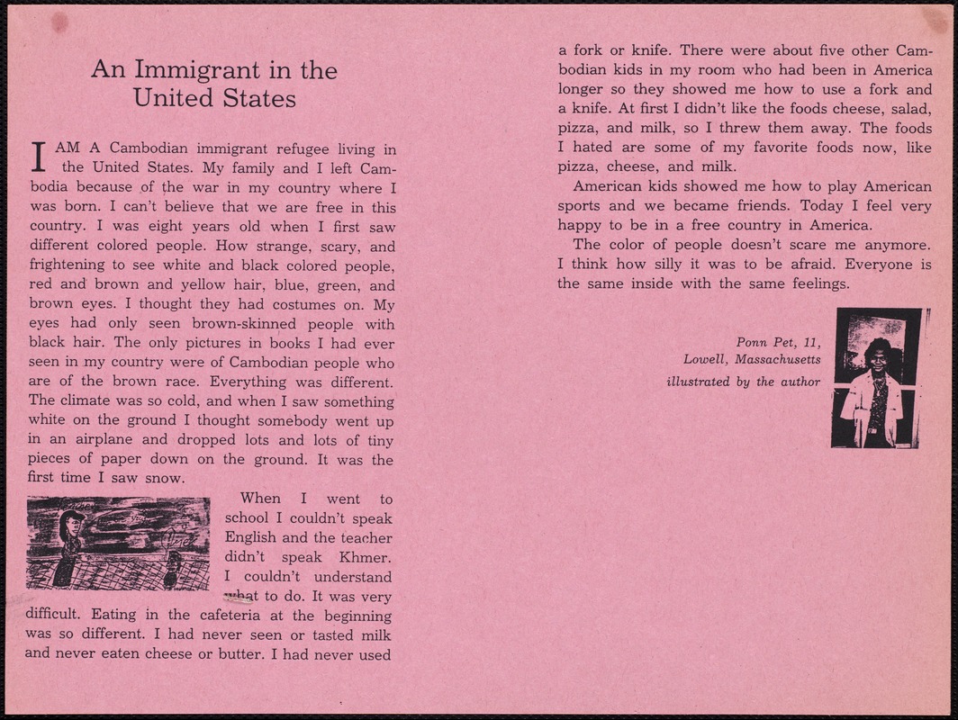An immigrant in the United States