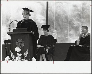 Catherine B. Cleary, 1977 commencement speaker
