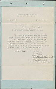 Motion to extend time for filing exceptions to December 10, 1921
