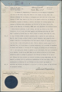 Affidavit of Charles W. Knappenberg