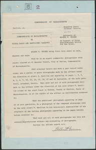 Affidavit of Wilbur F. Turner in Support of Fifth Supplementary Motion