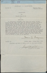 Affidavit of Frederick G. Katzmann