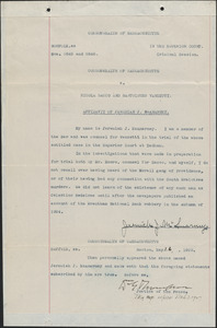 Affidavit of J.J. McAnarney