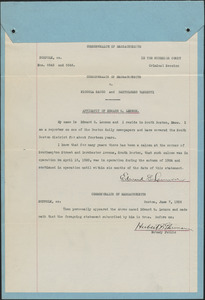 Affidavit of Edward G. Lennon