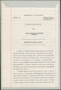 Affidavit of Henry A. Plett