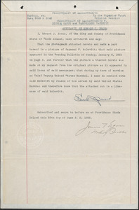 Affidavit of Edward J. Noons