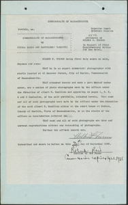 Affidavit of Wilbur F. Turner in support of First Supplementary Motion for a new trial