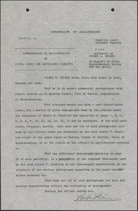 Affidavit of Wilbur F. Turner in support of Fifth Supplementary Motion for a new trial