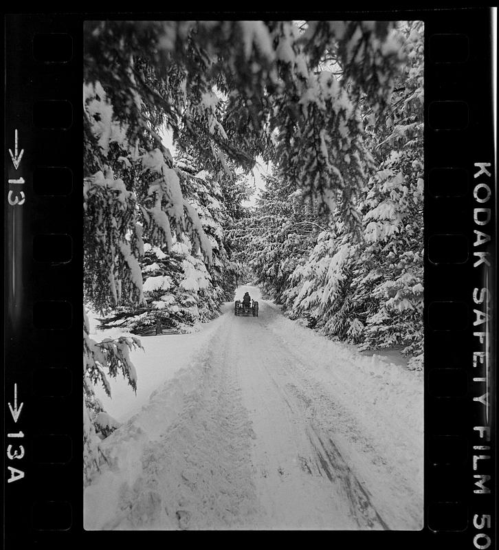 Snow scene, Winter Street