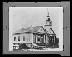 Town hall and Catholic church