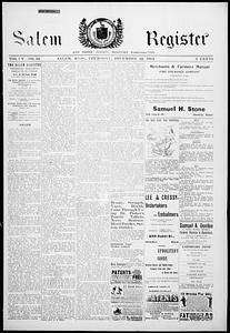 Salem Register and Essex County Mercury