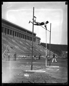 High jump, Harvard Stadium