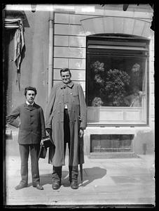Two unidentified men