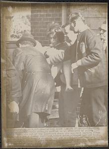 Captive bride carried to ambulance