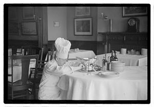 Max Hofer, pres. Of Epicurean Club and chef of the Union Club