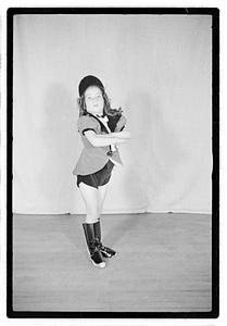 Girls in costume
