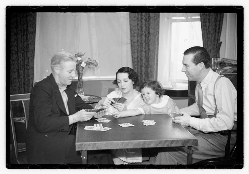Bebe Daniels and family