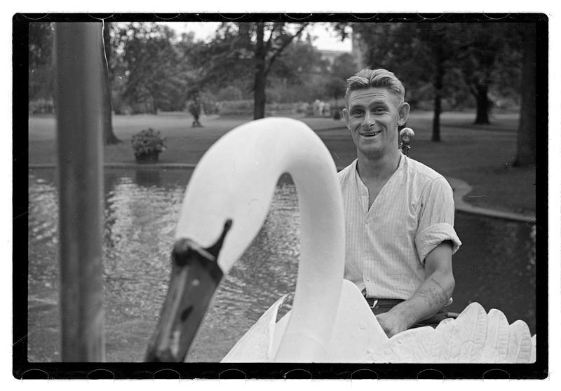 Wm Hanscomb swan boat