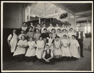 Group of pentograph girls. Office building, 3rd. floor