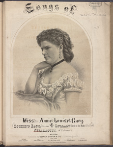 Songs of Anne Louise Cary.