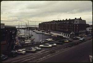 Marina between Lewis and Commercial Wharf