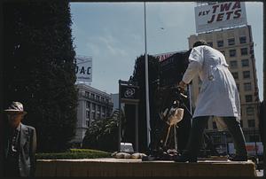 Television camera, Union Square, San Francisco