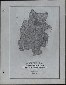 Land Utilization Town of Brookfield