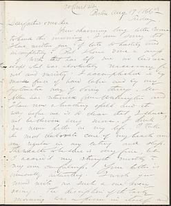 Letter from John D. Long to Zadoc Long and Julia D. Long, August 17, 1866