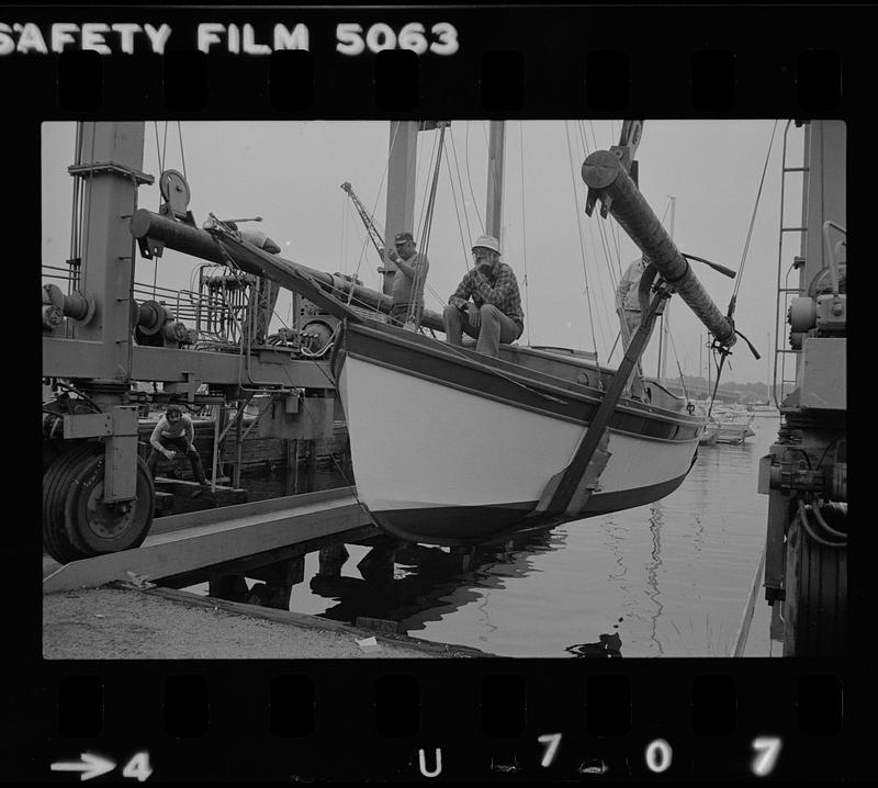 Charlie Powers boat launching