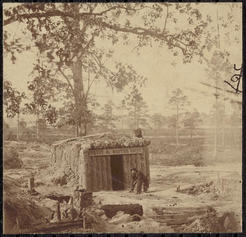 Bomb-proof restaurant on the Petersburg line