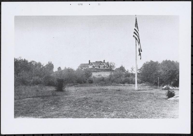 Flagpole at George Keyes' House