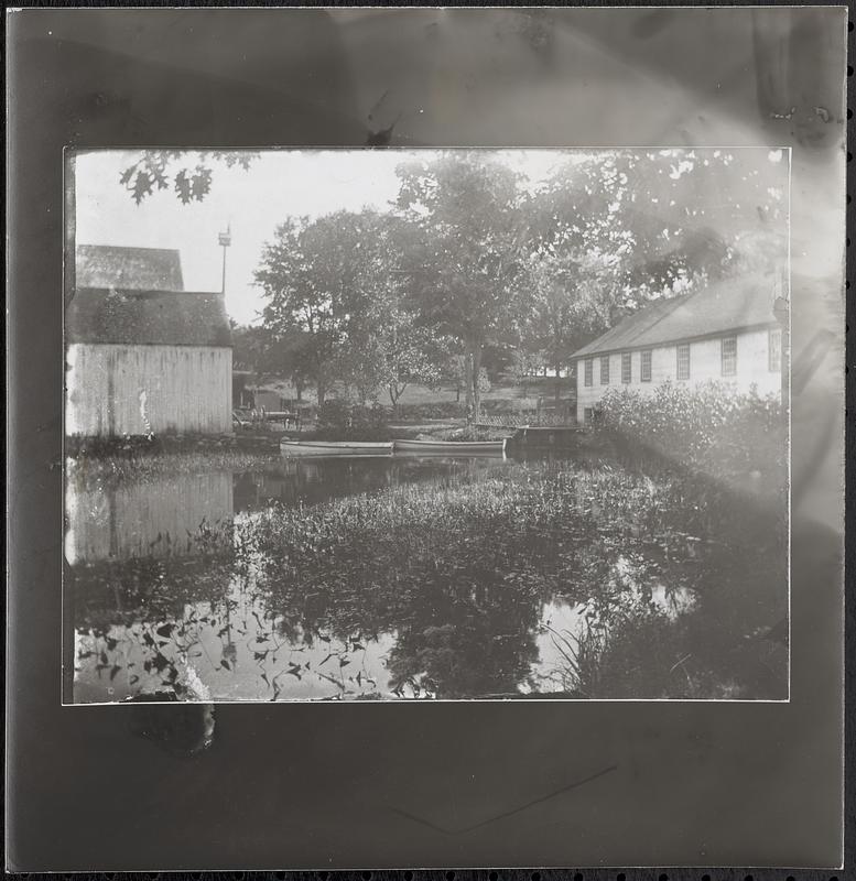 Pond and mill buildings Blake Mills