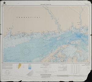 Bathymetric fishing map