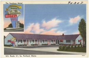 The Sandman Motel, U.S. Route #1, So. Portland, Maine